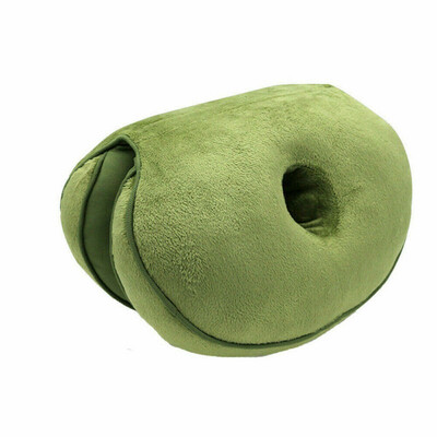

Foldable Dual Comfort Cushion Lift Hips Up Seat Memory Sponge Mat Pad Pillow
