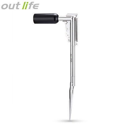 

Outlife Automatic Fishing Rod Holder Stainless Steel Fish Bracket with High Strength Spring