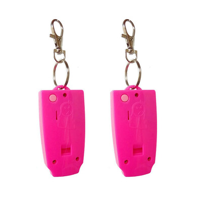 

〖Follure〗Anti-rape Device Alarm Loud Alert Attack Panic Keychain Safety Personal Security