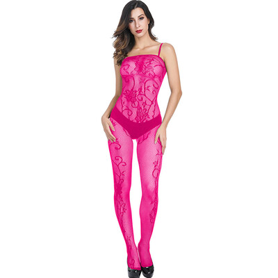 

Toponeto Women Open Crotch Bodystockings Perspective Underwear Pajama