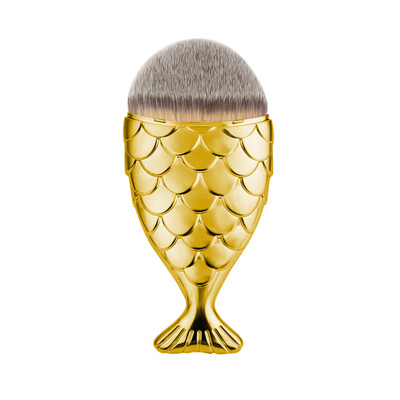 

〖Follure〗Fish Scale Makeup Brush Fishtail Bottom Brush Powder Blush Makeup Cosmetic Brush