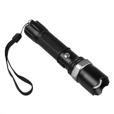 

C03 Portable T6 3W COB Flashlight USB Rechargeable Zoomable 3 Modes Torch