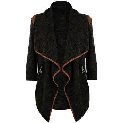 

Fashion Women Long Sleeve Cardigan Casual Lapel Blazer Suit Jacket Coat Outwear