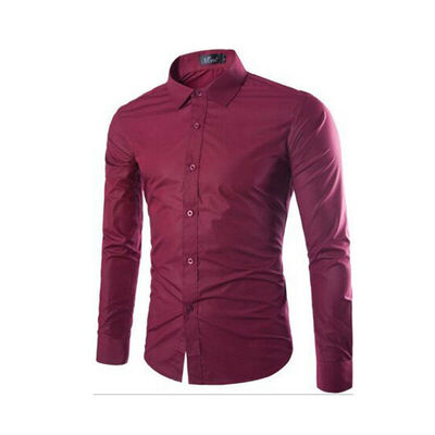 

Fashion Mens Luxury Long Sleeve Shirt Casual Slim Fit Stylish Dress Shirts Tops
