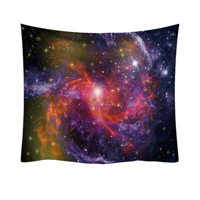 

Toponeto Fashion Tapestry Planet Universe Pattern Style Decorative Tapestry Home Decor