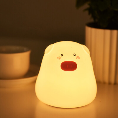 

〖Follure〗Lovely Cute Pig Night Light Bedroom Decor Mini LED Lamp Bulb