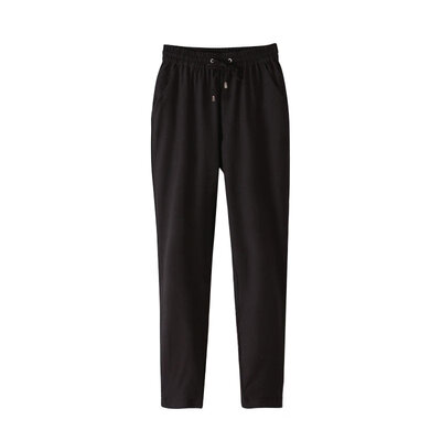 

Fashion Ladies Trouser Long Pants Chiffon Pants Leisure Trousers Solid Color
