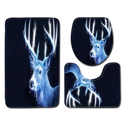 

〖Follure〗3pcs Non-Slip Bath Mat Bathroom Kitchen Carpet Doormats Decor