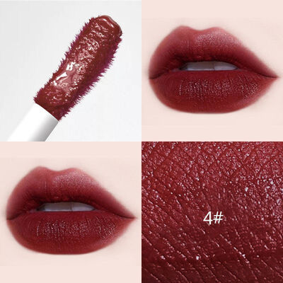 

Chinese Style Matte Lip Glaze Moisturizing Non-stick Cup Non Blooming Long Lasting Colorfast Liquid Lipstick