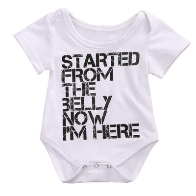 

Cotton Newborn Infant Baby Girls Bodysuit Romper Jumpsuit Clothes Outfits 0-18M