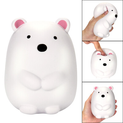 

12cm Jumbo Cute Polar Bear Cream Scented Slow Rising Charm Toy
