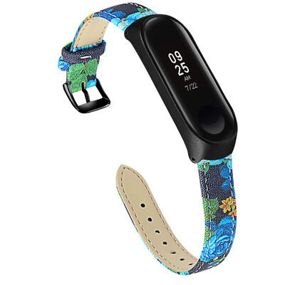 

ECSEM Leather Band for Xiaomi Mi Band 3 Mi 4 Bracelet Slim Sport Bands Strap for Xiaomi Mi Band 3 Accessories