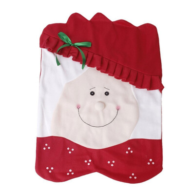 

Toponeto Christmas Decoration Chair Cover Christmas Snowman Table Decoration Stool Cover