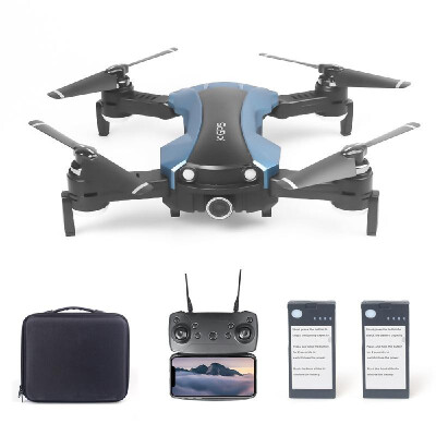 

65G GPS RC Drone with Camera 2K 5G Wifi FPV Foldable RC Quadcopter Follow Me Altitude Hold Drone with 3 Battery