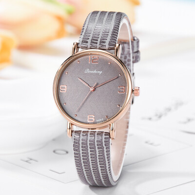 

Hot Sale Women Watches Roman Numerals Dial Ladies Quartz Wristwatch Casual Design Leather Strap Casual Clock Montre Femme