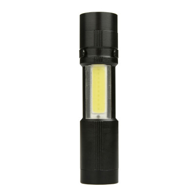 

Saidsome Mini Flashlight XPE LED COB Torch Lamp Clip Penlight 1xAAA Powered 4 Modes flashlight lamp