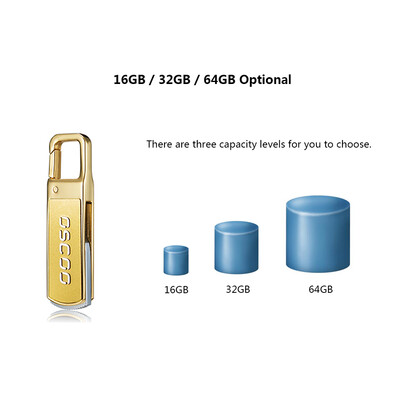 

OSCOO USB 30 16GB Flash Drive USB Memory Sticks Swivel U Disk for USB Laptop Desktop Computers Windows XP 7 8