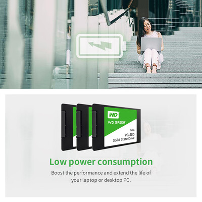 

WD Green 480GB PC SSD SATA 6GBs 25in Solid State Drive WDS480G1G0A