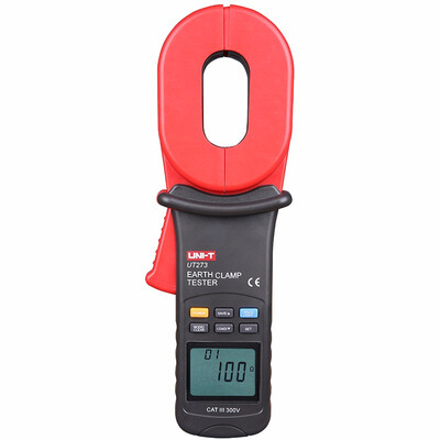 

UNI-T UT273 Auto Range 001-1000ohm Digital Clamp Ground Tester Auto Range Resistance Tester