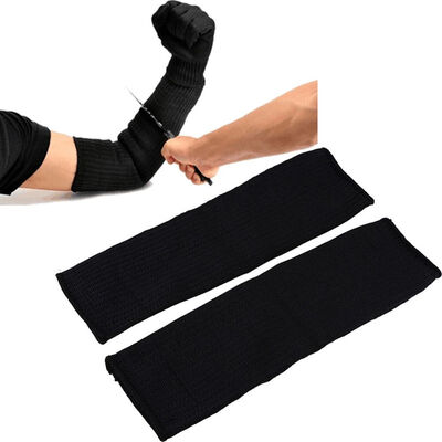 

1 Pair Anti-cut Arm Sleeves Stainless Steel Wire Cut Resistant Arm Guard Gloves Outdoor Camping Hiking Arm Protection