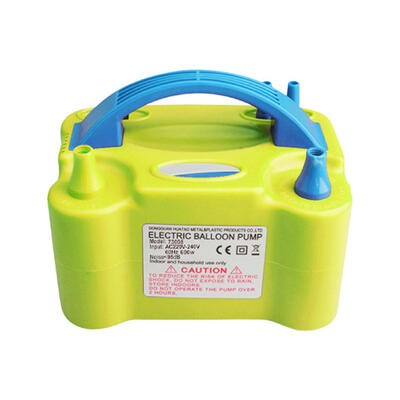 

Dual Hole Inflatable Electric Air Balloon Pump Inflator Air Blower Pump