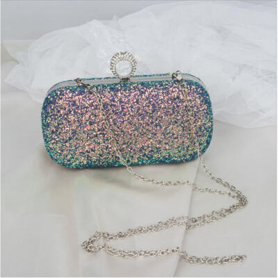 

Women Evening Clutch Bag Shimmering Diamante Wedding Prom Club Party Handbag NEW