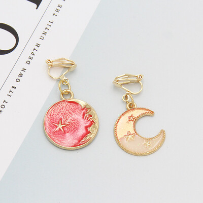 

In 2019 the new brand design asymmetric starfish starfish earrings for women