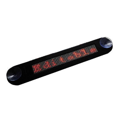 

Upgraded Car Mini Super Slim LED Programmable Message Sign Scrolling Display Board