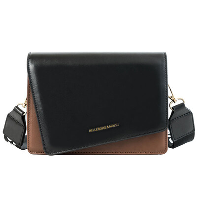 

Small Square Women Messenger Bags Contrast Color Magnetic Buckle Shoulder Crossbody Bag Female Handbag PU Fashion Women Hasp