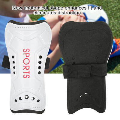 

Greensen A Pair Child Football Shin Pads Training Leg Guards Sport Safety Protector Adjustable Strap