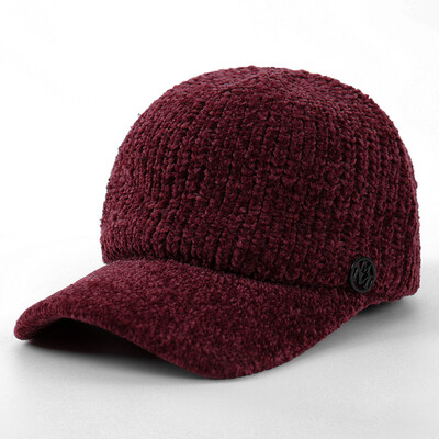 

Hat men&women in autumn&winter Cap warm Korean version of corduroy curved brim  standard baseball cap spring tide hat