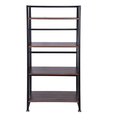 

Siaonvr 4-Tiers Bookcase Home Office Shelf Storage Rack Sturdy Shelf Organizer Bookshelf