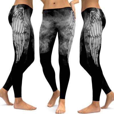 

Tailored Women Yoga Fitness Leggings Running Gym Stretch Sports Printed Pants Trousers