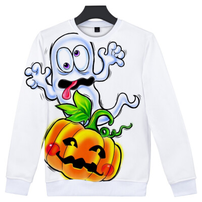 

Toponeto Couples Scary Halloween 3D Printed Party Long Sleeve Hoodie Sweatshirt Top