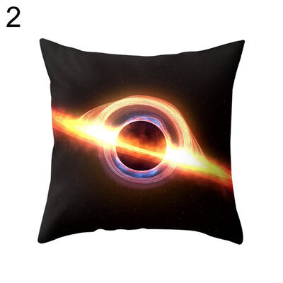 

Astronomical Black Hole Throw Pillow Case Cushion Cover Sofa Bedding Articles