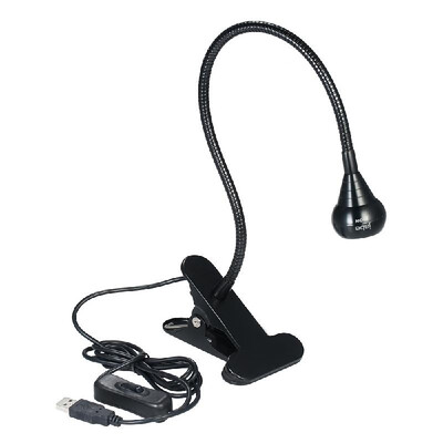 

USB Ultraviolet Curing Lamp LED Blacklight Gooseneck Light with Clamp UV Light Fixture Black Light Lamp for Stain Detection Poster