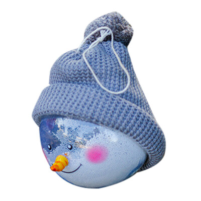 

Tailored Christmas Tree Decoration Ball Christmas Snow Ball Transparent Ball With Cap