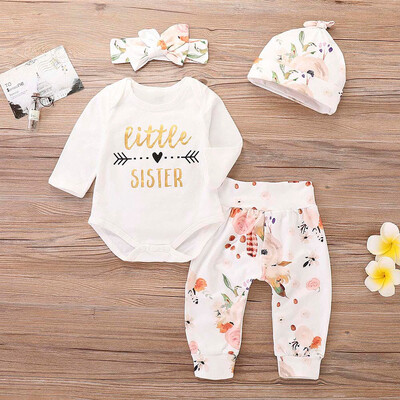

Infant Baby Girls Boys Letter Print Romper Jumpsuit Animal Pants Outfits Set