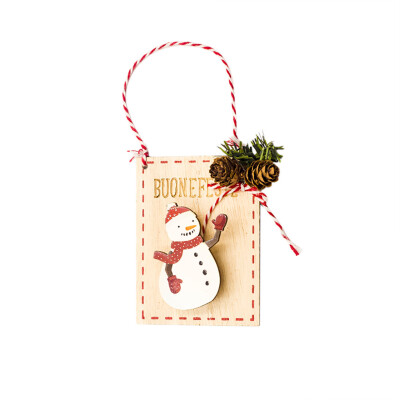 

Siaonvr Christmas Wood Painted Wooden Clips Hanging Creative Decorative Pendant