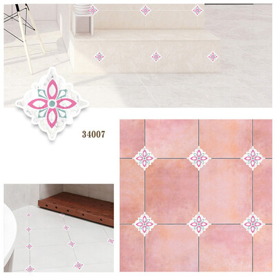 

〖Follure〗Tile Stickers Living Room Kitchen Bedroom Floor Decoration Removable Wall Sticke