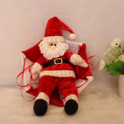 

Gobestart Santa Claus Snowman In Parachute Christmas Tree Hanging Ornament Xmas Decoration