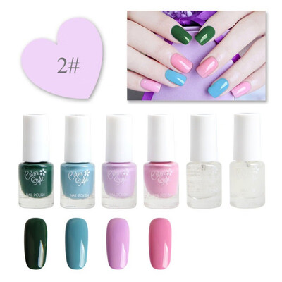 

4ml6pcs Gel Polish Set UV Permanent Primer Top Coat Poly Gel Varnish Nail Art Manicure Gel dropship support