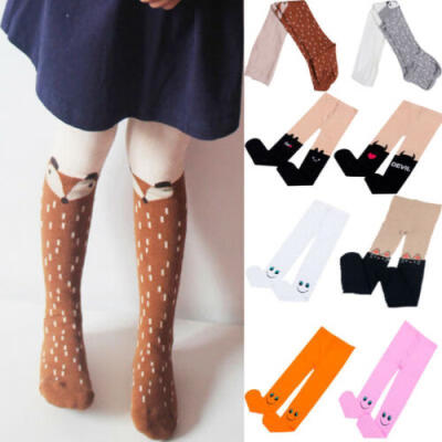 

US Baby Kid Girl Cotton Warm Tights Socks Stockings Pants Hosiery Pantyhose