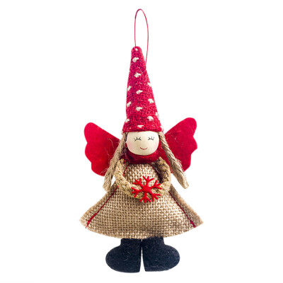 

〖Follure〗Lovely Christmas Tree Decorations Cloth Doll Pendant Hanging Party Home