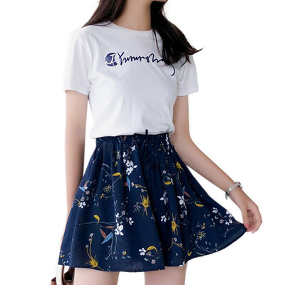 

Shorts Women Summer Style Stripe Leisure Elastic waist Short for Women