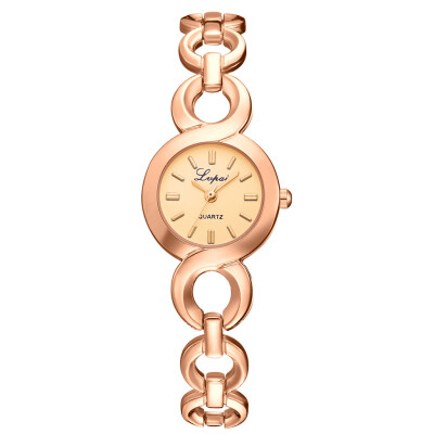 

Business Style Women Watches Scale Rose Gold Dial Ladies Fashion Quartz Wristwatch Hollow Bracelet Strap Clock Zegarki Damskie5