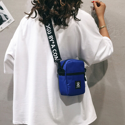 

Fashion small bag female bag new 2019 Korean version of casual wild nylon shoulder Messenger bag mini mobile phone bag tide