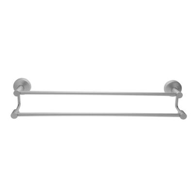 

Space Aluminum Double Rods Sucker Towel Rack Bathroom Towel Shelf Holder