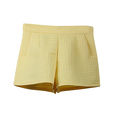 

High Waist Desmiit Fashion Europe Style Plaid Shorts Casual Summer Women Jeans Shorts Shorts