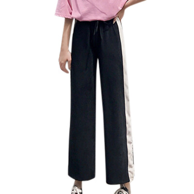 

Tailored Fashion Women Casual Loose Solid Trousers Ankle -Length Pant